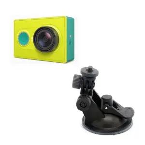 샤오미 미지아 YI 4K 액션캠 호환 유리 흡착 마운트 스탠드 자동차