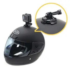 액션캠 회전 어댑터 오토바이 자전거 헬멧 마운트