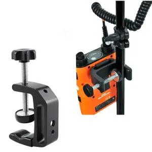 다용도 Q자형 고정 클램프 촬영 거치대 카메라 조명 모니터