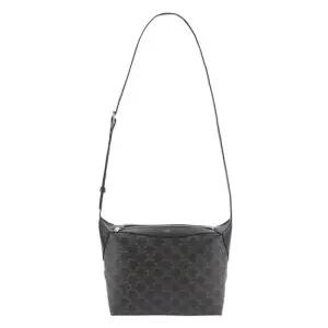 122332GUK 38SI 트리오페 캔버스 카프스킨 해리 크로스바디백