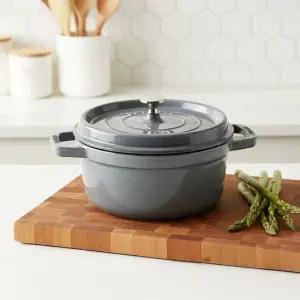 [B급] 스타우브 원형 꼬꼬떼 22cm 그레이