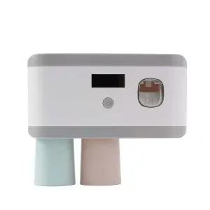 태양광충전 무선 칫솔살균기 거꾸로 양치컵 세트