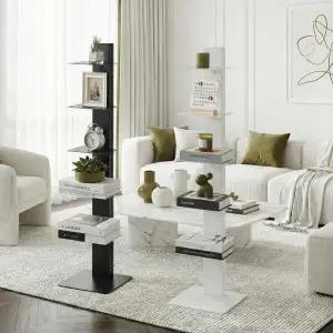 /와이디몰 밀라노 북선반 6단 책장 책꽂이 수납장