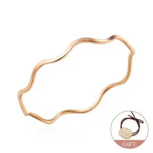 [비앤비골드] (3월베스트) 14K 각진 레이어드 웨이브링 반지 RSS24866