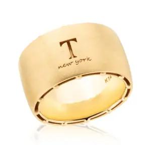 [비앤비골드] 14K T뉴욕 스지 올밴드볼드 반지 RSS39237