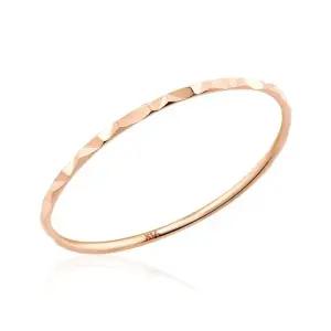 [비앤비골드] 14K 심플 슬림 삼각 컷팅 텐션링 반지 NPR21668