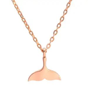 [비앤비골드] 14K 고래꼬리 행운 함마링 체인 목걸이 NPN29269