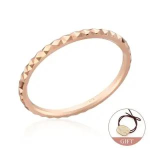 [비앤비골드] (3월베스트) 14K 삼각 컷팅 할로우링 반지 NPR24436