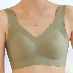 윙크핑크/3XL까지 런닝타입 일체형 패드 심리스 노와이어브라/빅사이즈 포함