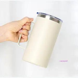 핸들텀블러 손잡이 회사 대용량 700ml 스텐 보온 보냉 입구넓은 캠핑stu339
