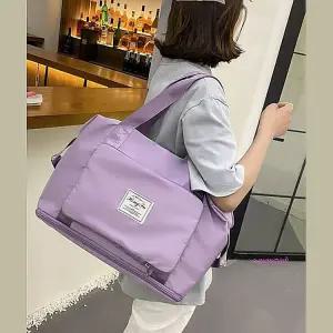 보스턴가방 캐리어 보조 대형가방 접이식 보스턴백 천여행 해외 여행용 결합 가벼운 천 옷 폴딩백j