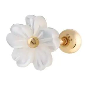 [미니아트] 14K GOLD 데일리 팝플라워 금 피어싱 귓바퀴 연골 귀걸이