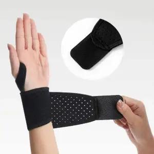 여름 VM97QP02 착용편한 펀칭 에어홀 핑거홀 손목 보호대 아대