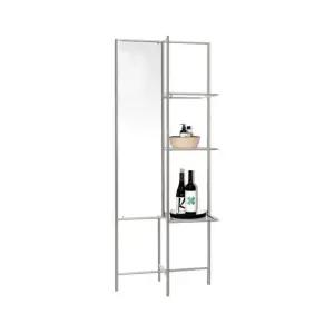 전신거울 수납장 수납선반 모듈 원룸 거울 거실 선반