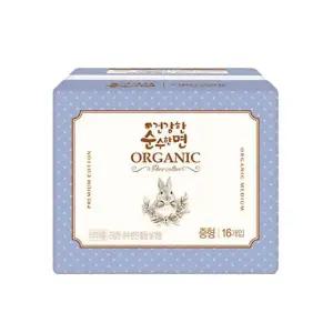 [순수한면] 깨끗한나라 건강한 순수한면 오가닉 유기농생리대 중형 16P