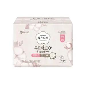 [좋은느낌] 좋은느낌 무표백100 유기농순면커버 중형 16P