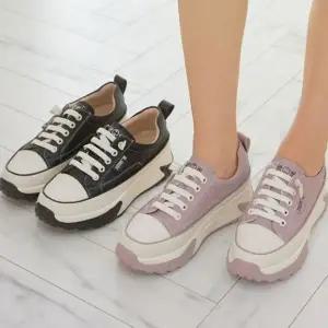[옷자락]여자 플랫폼 통굽 데일리 캐주얼 스니커즈