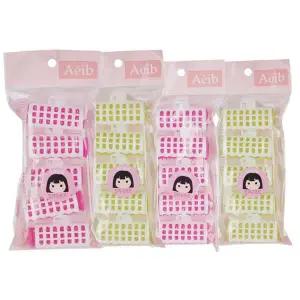 [콩심팥심]엣지 집게 헤어롤 5p (색상랜덤)