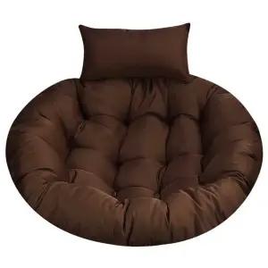 흔들 그네 쿠션 라탄 원형 야외 스윙체어 방수 카페 테라스 실내