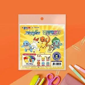 포켓몬스터 JL23EA87 종이접기 색종이 양면색종이 104매