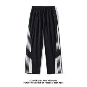 록쉬블몰 바지 남성용 캐주얼 가을 슬랙스 스트라이프 트레이닝 스트레이트 HO3