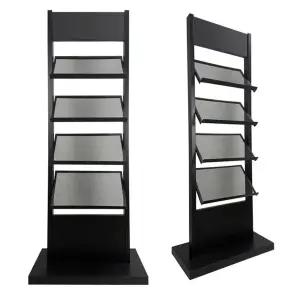 접이식 브로셔 매거진랙 잡지 꽂이 진열대 전시회 스탠드 다층선반