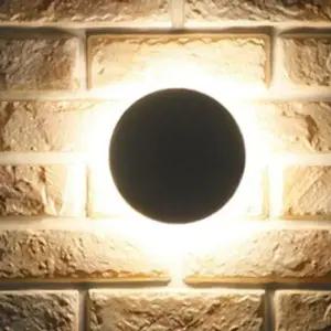 조명 인테리어 LED 원형 외부벽등 현관 정원 실외조명 9W