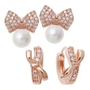 골드핀귀걸이 큐빅 귀걸이 진주 방한비니 금침 포인트 방한모자 14K