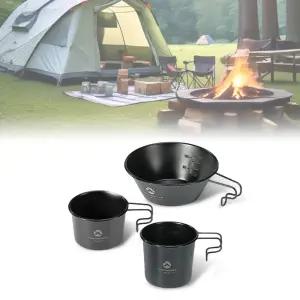 캠핑 시에라 손잡이컵 휴대용 야외 등산 스텐 머그잔