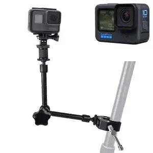 GOPRO10 호환 액션캠 집게 슈퍼 클램프 마운트 거치대 스탠드 고프로