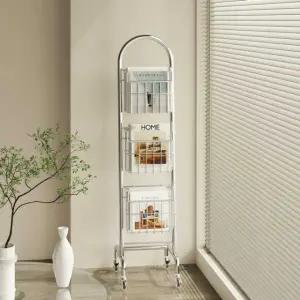 미드센추리 잡지랙 벽선반 카탈로그 브로셔 꽂이 엽서 정리대