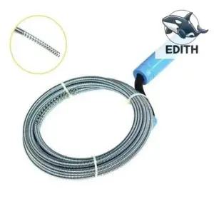 세면기막힘청소 스프링 드레인 클리너 배수관 청소기 주방 4M