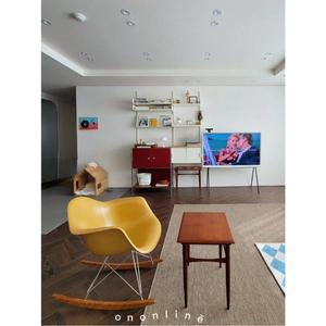 흔들의자 1인용 안락 의자 발받침 레이지 엔틱 1인 락킹 거실 미드 흔들 시트