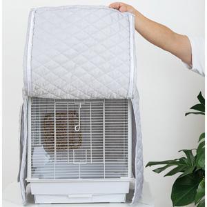 앵무새 보온 덮개 새장 난방 히터 보온커버 수직 그늘 커버 둥지 애완용 온도조절 용품