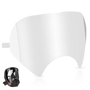 50팩 필 오프 렌즈 커버, 3M 마스크 685, 6000, 6700, 6800, 6900 시리즈, 페이스쉴드 커버 렌즈, 풀 페이스 보호기 9.9