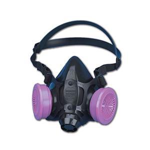 하니웰 노스 바이 770030M 7700 시리즈 하프 마스크 W/O 필터, 용량, 부피, 표준, 중간, 네이비