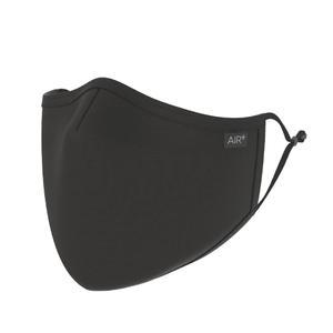 AIR+ 재사용 가능한 페이스 마스크, 다층, 세탁 가능, 통기성, 남녀용, 안경용 김서림 방지, 조절 이어 루프