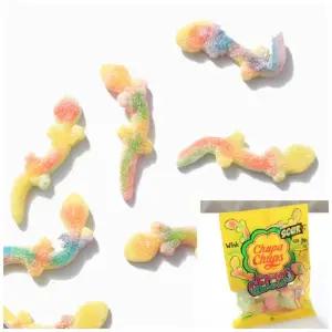 식당후식 90gx5봉 츄파춥스 도마뱀 젤리 게코 새콤한 간식 신맛