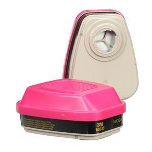 3M P100 카트리지 /필터 60925, 1쌍, NIOSH 승인, 포름알데히드, 유기 증기 및 미립자로부터 보호, 일반 제조, 중공업, 금속 생산에 사용 가능