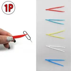 [에스에스_62]플라스틱 간편집게 핀셋