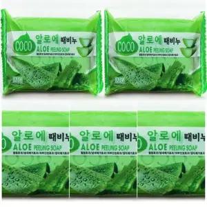 [에스에스_62]알로에비누 때비누 알로에때비누5P