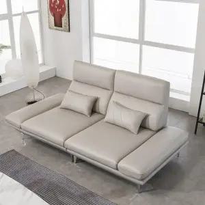 사트바 꼬모벤 통가죽 스윙쿠션 소파 3인 코스트코 컬러선택 코와샵2603