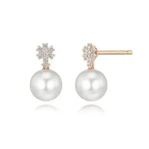 바니찌 7.5mm 아코야 해수진주 귀걸이 크림펄 코스트코 코와샵2603