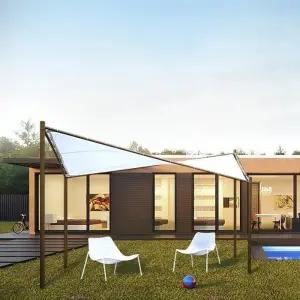 타카쇼 버터플라이 썬쉘터 3.5x3.5m 차양막 그늘막 타프 정원 카페 코스트코 마켓송지