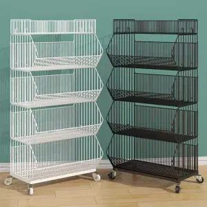 편의점 선반 매대 빵 진열대 과자 펜트리 수납 바구니