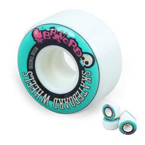 BRAVORD 스케이트보드 휠, 스케이트 볼, 트릭, 스트리트용 54mmX32mm 100A 휠 - 4종 세트