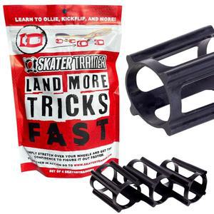 스케이터 트레이너 - 스케이트보드는 경험이 필요 없는 빠른 트릭 재미있고 안전하며 쉬운 올리, 킥플립 등 모든 연령대의 액세서리로 청소년 소년 소녀들에게 훌륭한 스타킹 스터퍼 선물이 됩니다