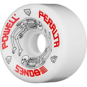 파월 G-본즈 II 97a 64mm 화이트 스케이트보드 휠(4종 세트), 파월-페랄타