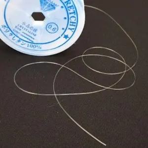 [콩심팥심]팔찌만들기재료 DIY부자재 투명 우레탄줄 0.6mmx15m