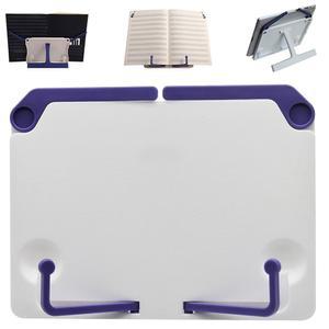 Maydahui 미니 데스크탑 책 스탠드 휴대용 접이식 경량 받침대 음악 악보 요리책 태블릿 최대 12 X 6 인치